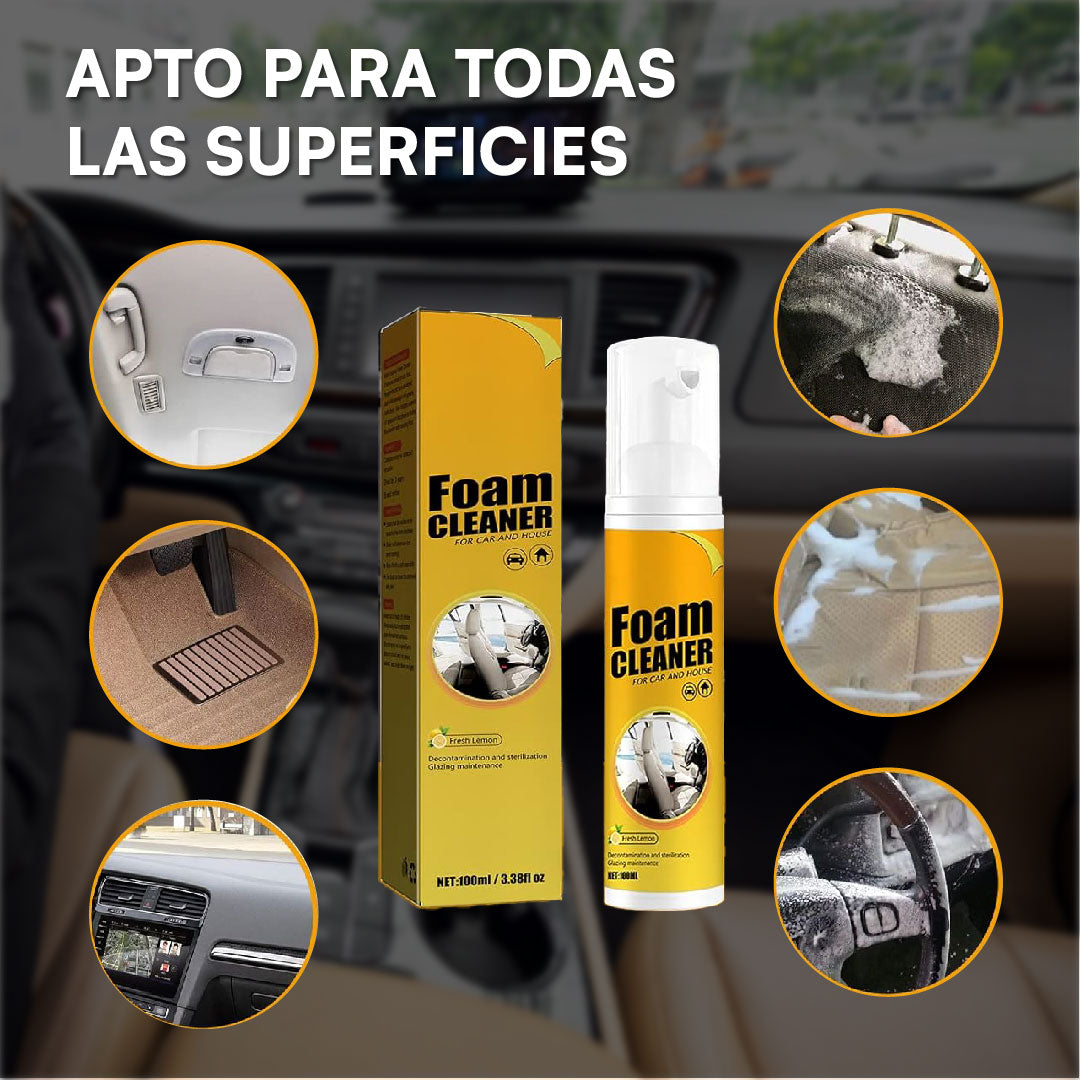 FoamCleaner™ - Potente eliminador de manchas incrustadas. All-In-One