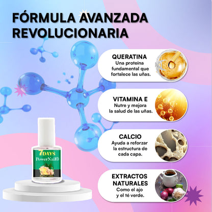 1+2 GRATIS | PowerNail® - Fortalece tus Uñas en 7 días