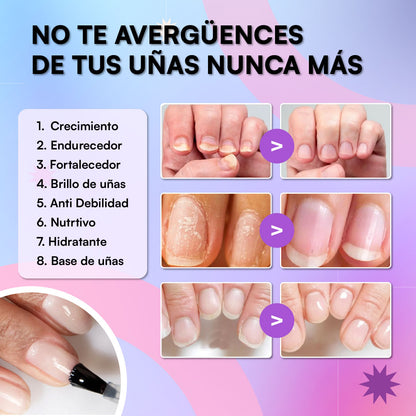 1+2 GRATIS | PowerNail® - Fortalece tus Uñas en 7 días